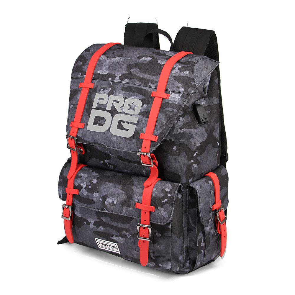 PRODG Redblack-Mochila Gear, Gris, 34 x 44 cm, Capacidad 25 L