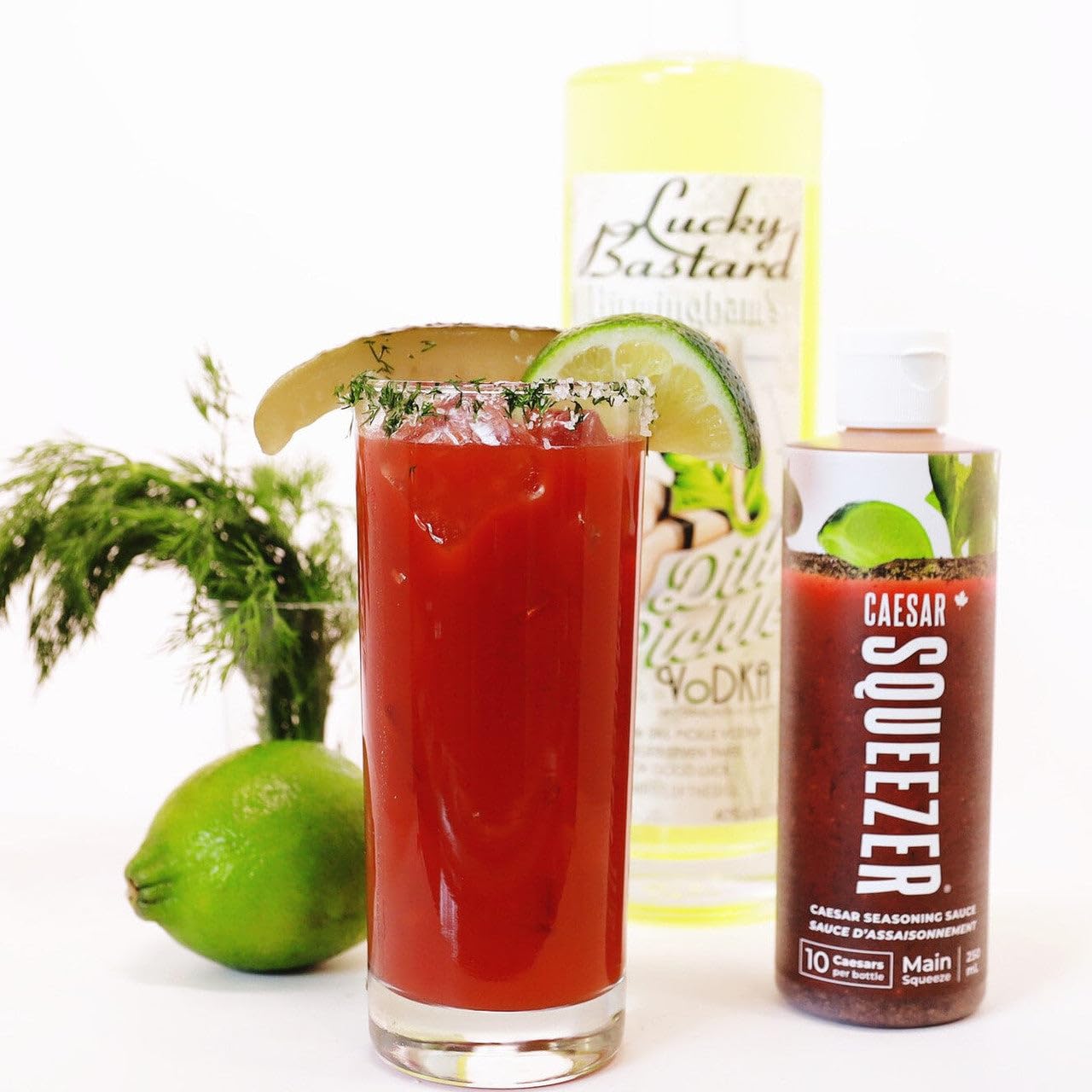 Caesar Squeezer Caesar Seasoning Sauce Drink Mix, 250 ML