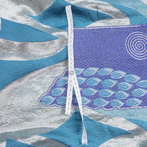 Image of HD African Print Dress for Woman Embroidery Pattern Maxi Dress