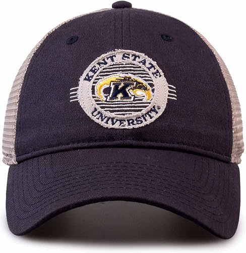 The Game NCAA Snapback - Parche de malla - Comodidad clásica - Tamaño ajustable - Deja que todos sepan a qué equipo apoyas