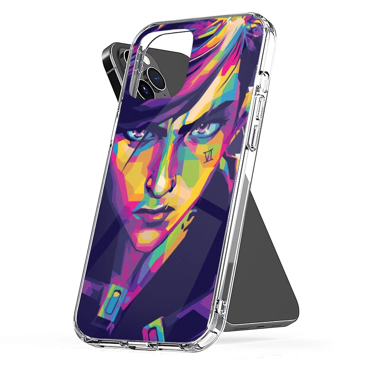 Phone Case Vi Waterproof Arcane Accessories Pop Cover Compatible with iPhone 7 Plus/8 Plus Transparent