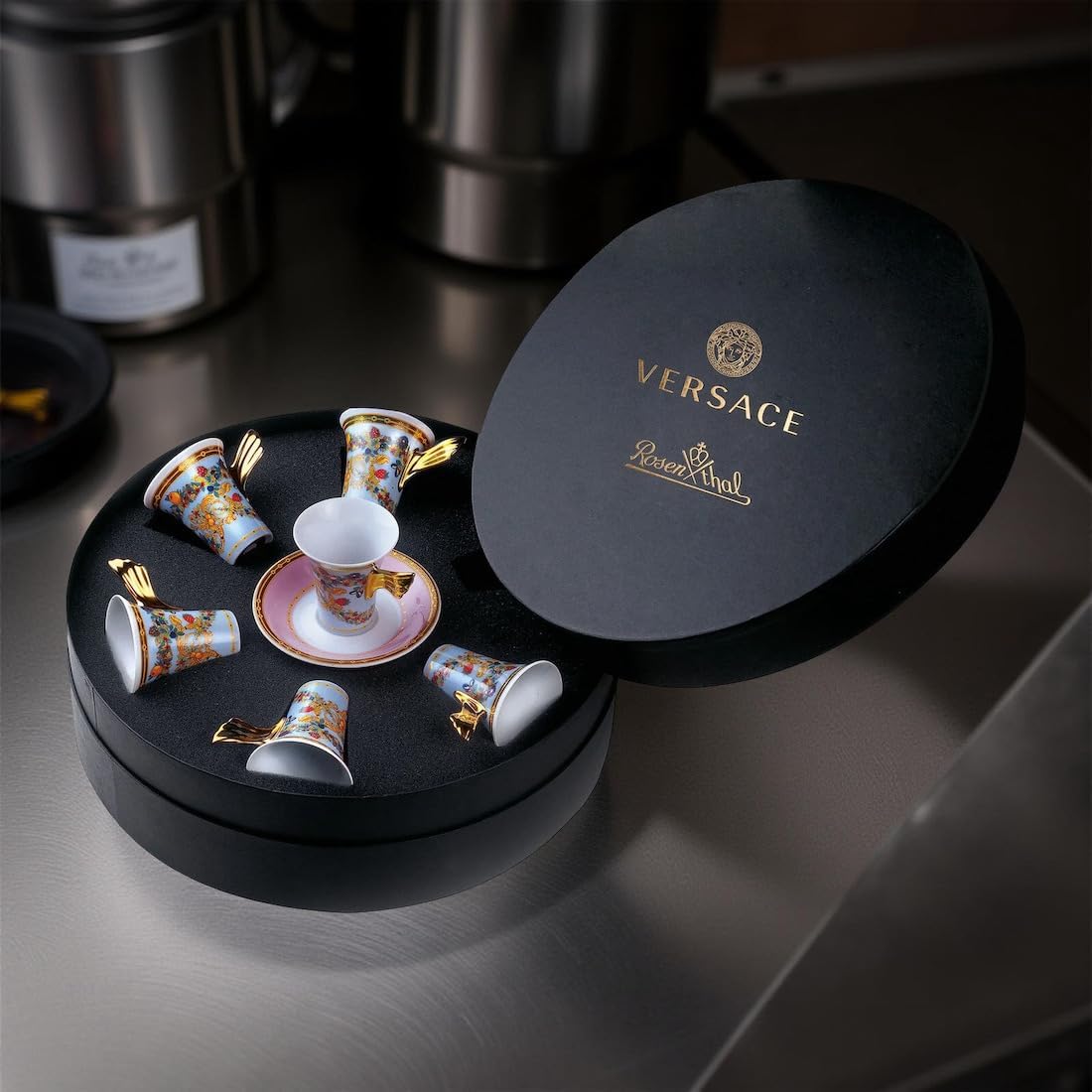 Rosenthal Le jardin Set of 6 espresso/mocha cups Porcelain