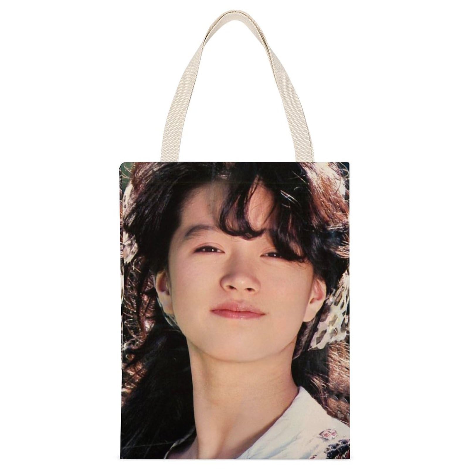 Amazon.co.jp: [Lisianthus] 中森明菜 キャンバスバッグ ショッピング 