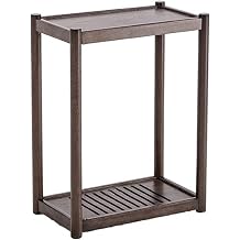 Computer Stand Pc Stand Solid Wood PC Tower Stand, 2-Tier Mobile CPU Holder, Floor Standing PC Main Case Stand with Invisible Caster PC Tower Stand Computer Tower Stand Printer StandA,Large
