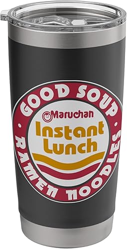 Maruchan Good Soup Ramen Noodles Logo Vaso aislado de acero inoxidable