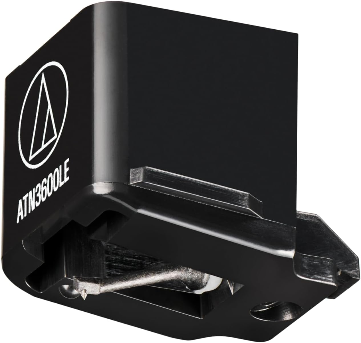 Audio-Technica ATN3600LE Replacement Needle, Record Player Cartridge, Joining Oval Needle, Improved Sound Quality, Black, For AT-LP60X AT-LP60XBT AT-SB727 AT-SB2022 AT-LP300