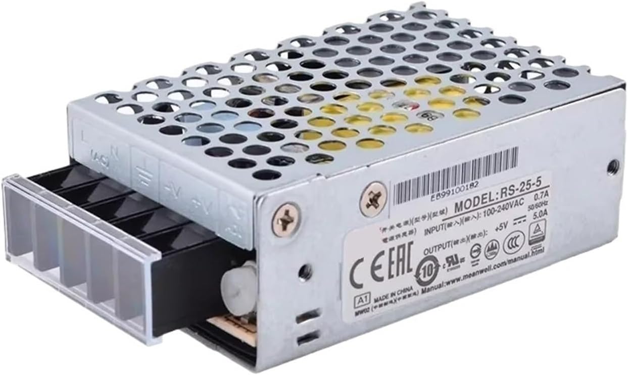 RS-25-5 RS-25-12 RS-25-15 RS-25-24 RS-25-48 25W Single Output Switching Power Supply RS-25(RS-25-12)