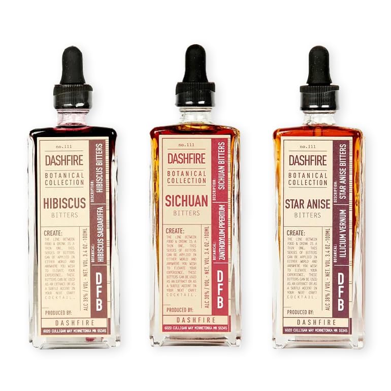 Miniatura 5 de Dashfire Bitters Colección Vagabond #1  Vintage Orange No.1 Chai y Mole Bitters  Juego de 3 unidades