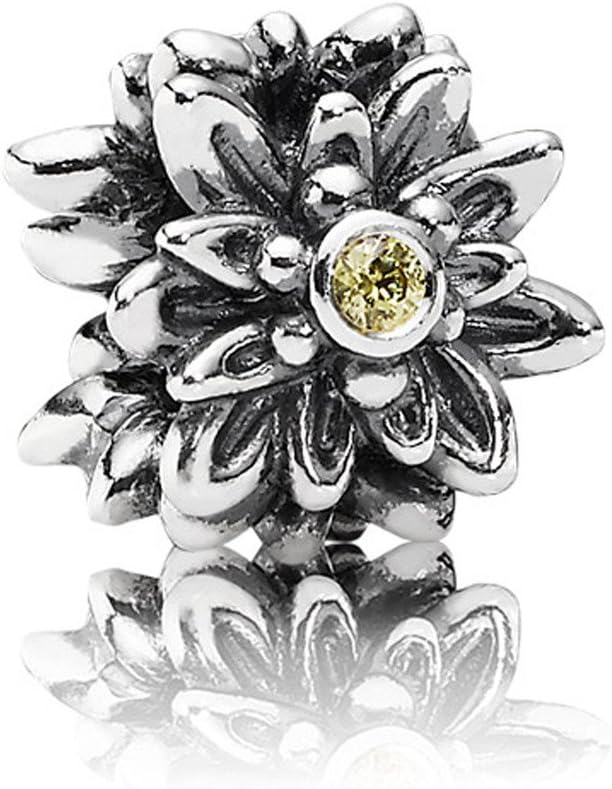 Pandora Edelweiss Charm in 925 Sterling Silver, 791176CZY