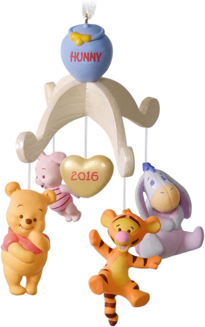 Hallmark Keepsake Baby's First 2016 "Winnie The Pooh Dated Holiday Ornament