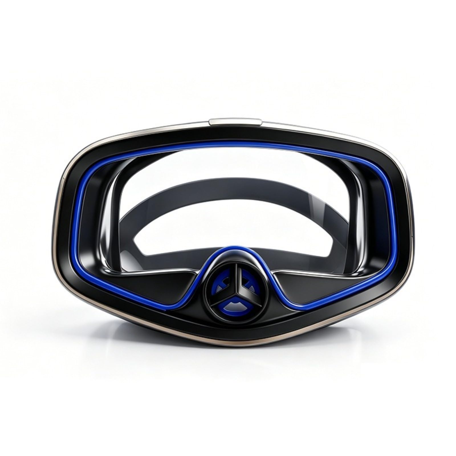 Gafas de buceo sin marco de gran campo visual para esnórquel 8
