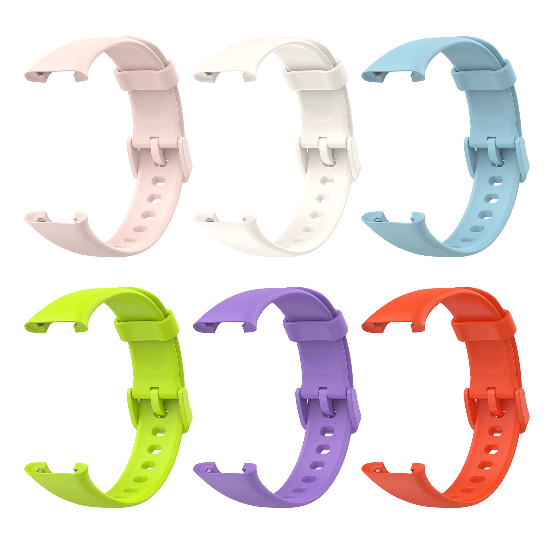 AWINNER Cinturino In Silicone Per Xiaomi Mi Band 7 - Morbido, Antisudore, Facile Da Pulire (Sostitutivo, Confezione Da 1)