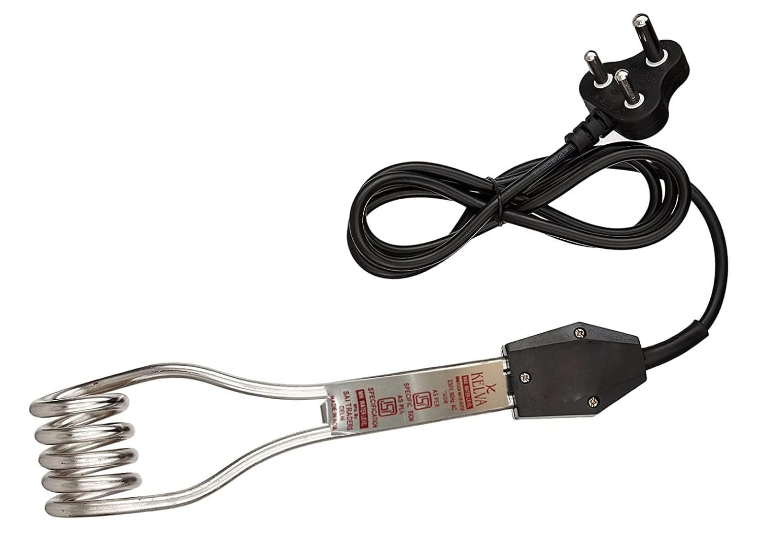 Awadh 1500 Watts Immersion Heater (Silver), Copper (Pack of 1) Awadh 1500 Watts Immersion Heater (Silver), Copper (Pack of 1)