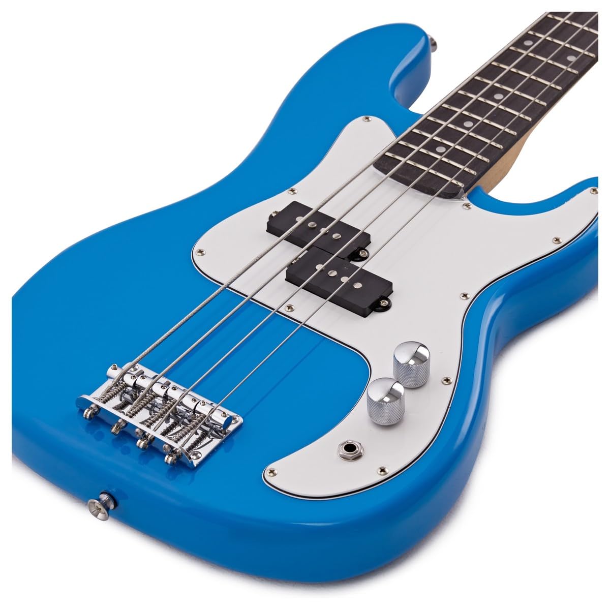 Basso LA 3/4 con Amplificatore 15 W, Blu