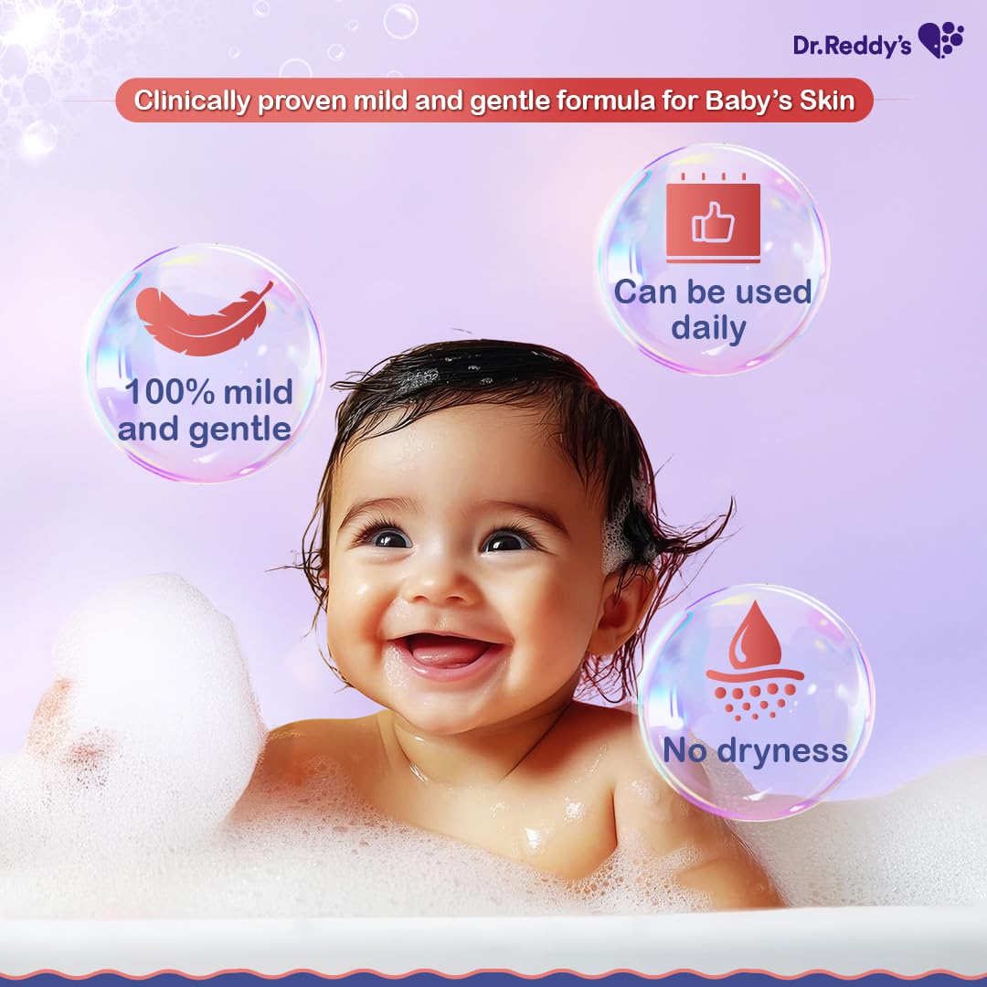 Venusia Baby Mild Bathing Bar | Non-irritating, pH 5.5 and Paraben Free | Enriched with Shea Butter, Olive Oil and Avocado Oil| Dermatologist recommended no 1 brand | 75g 4