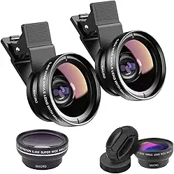 Kit 2 Lente Câmera Para Celular Melhor Resolução