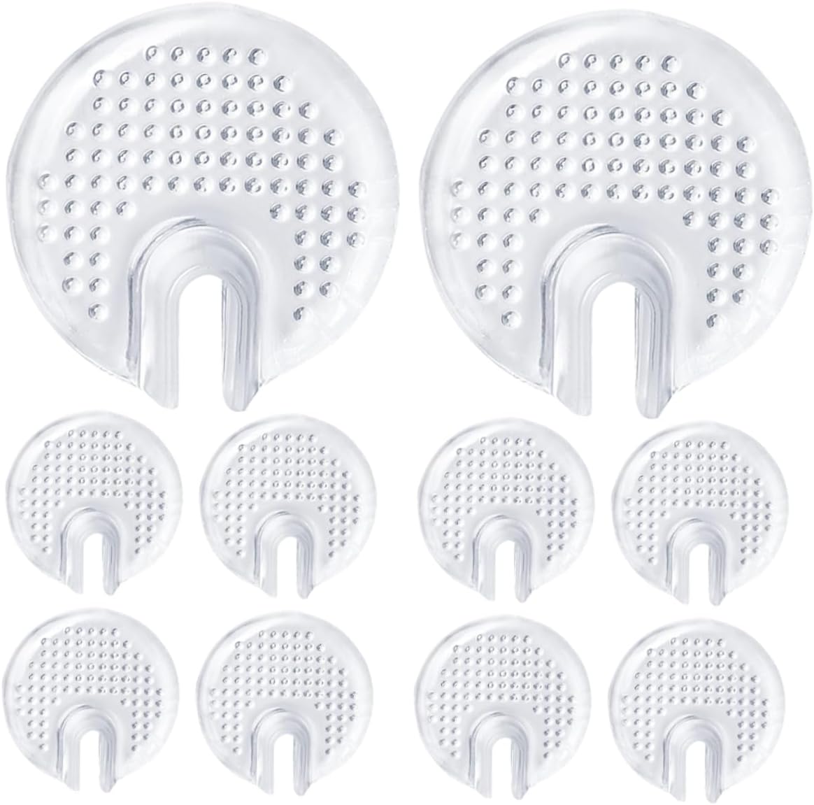 LIFKOME 15pairs Comfort Pad Toe Pads for Shoes Women Replaceable Sandal Cushions for Flip-Flops Metatarsal Accessories Daily Use