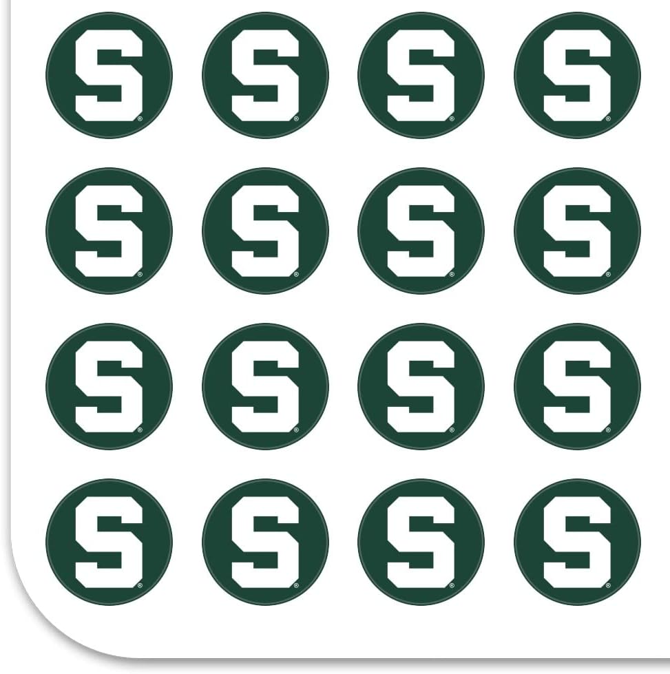 Michigan State Block S Planner Calendar Scrapbooking Crafting Stickers - Image 2