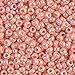 Peach Blush Collection - 6 Color Mix Miyuki Round Rocaille Seed Beads Size 11/0, Each in 8.5 Gram Tube