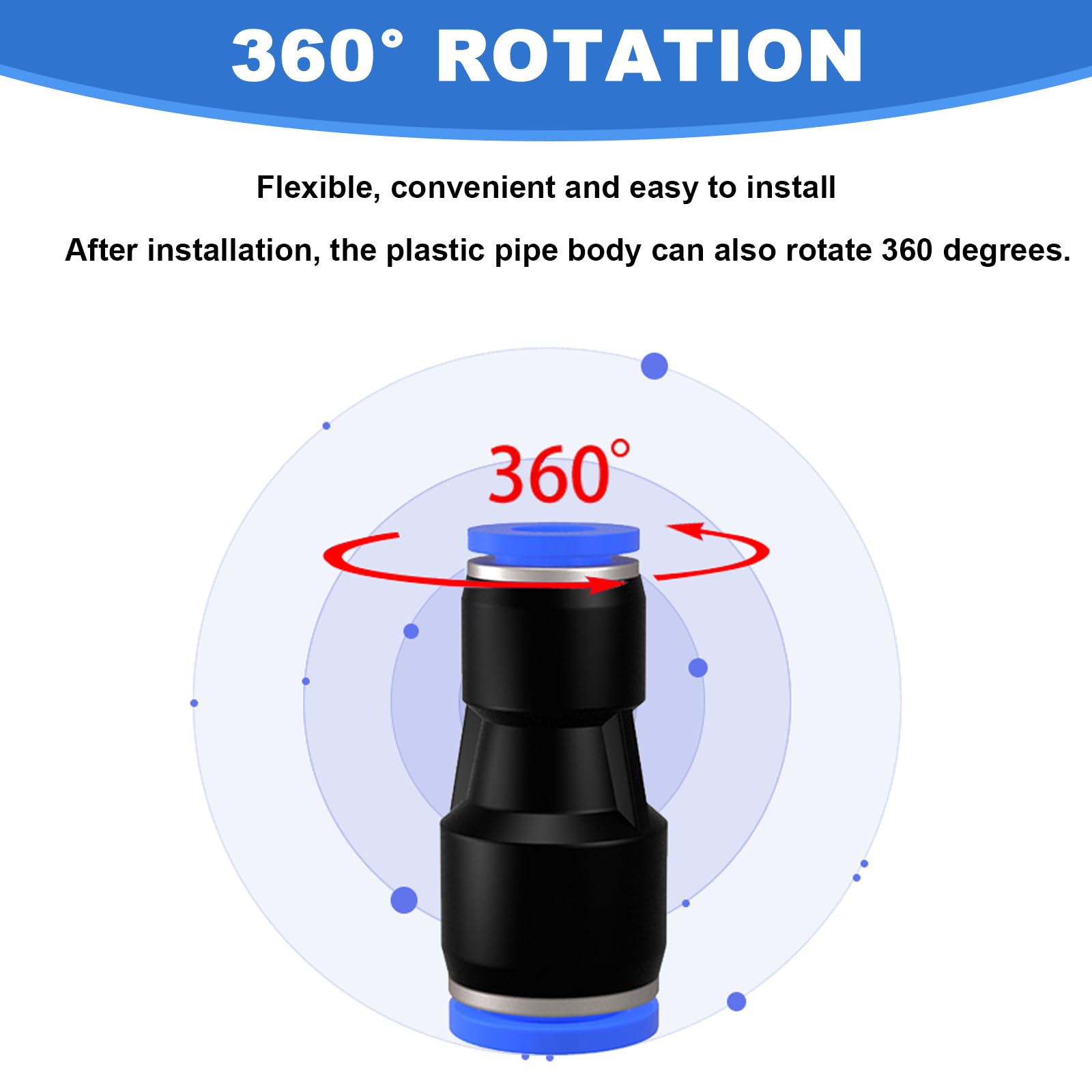 ANGEEK 10 stuks pneumatische fittingen 10mm naar 8mm pneumatische reduceerstukken Push In snelkoppeling snelkoppelingen voor aansluiting op lucht en water ANGEEK 10 stuks pneumatische fittingen 10mm naar 8mm pneumatische reduceerstukken Push In snelkoppeling snelkoppelingen voor aansluiting op lucht en water
