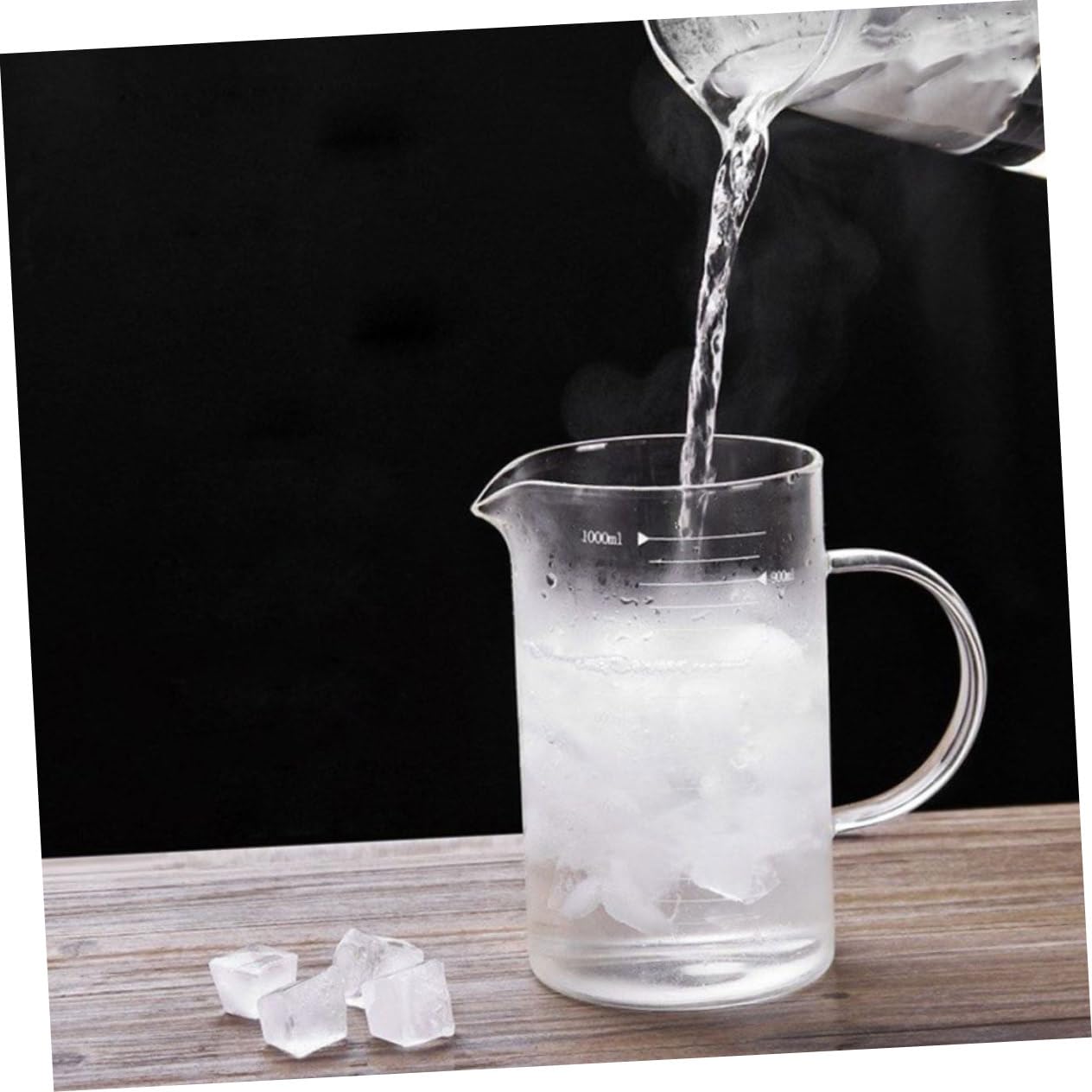 IMIKEYA 3pièces à Mesurer Graduées Mug Pour Lait Jus Et Ingrédients De Pâtisserie Précision Et Lisibilité Assurées