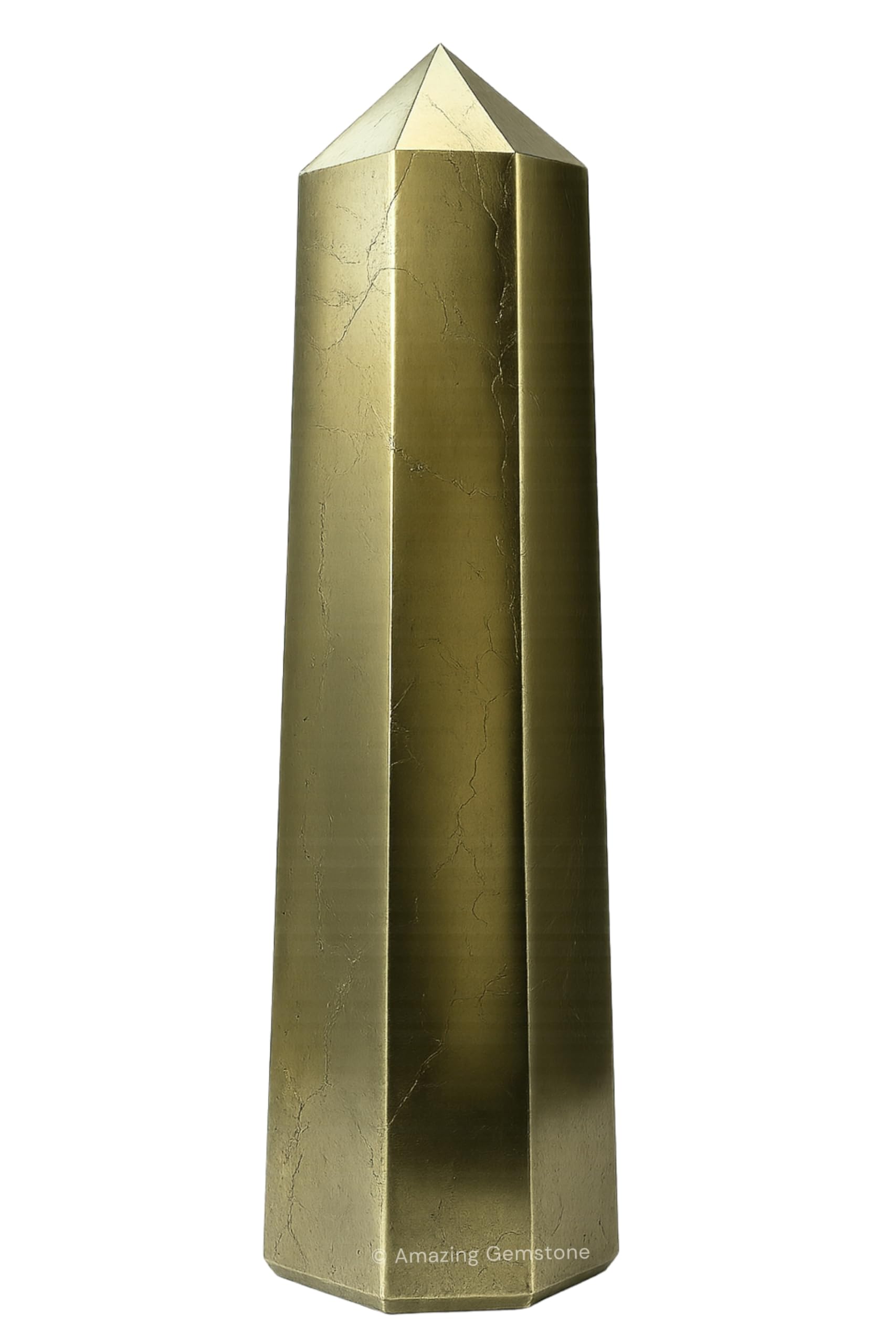 Amazing Gemstone Pyrite Crystal Towers ~ Natural Healing Point Obelisk for Reiki and Grid (2 to 3 INCH)