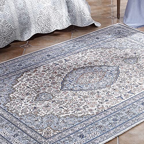 DXIN Klassischer Orientteppich, Vintage Teppichs, Perserteppich Waschbar, Handgefertigter Traditioneller Orientalischer… – Bild 3