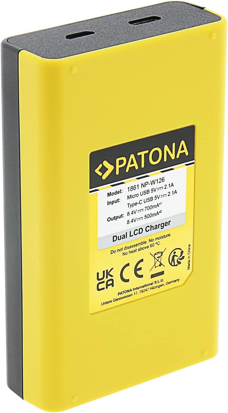 K&F CONCEPT NP-W126 NP-W126S Battery And Charger Set Compatible With Fujifilm X100Vi, X100V, XM5, X-T3, X-T2, X-T1, XT-30ii, XT30, XT20, XS10, X100f - View #4
