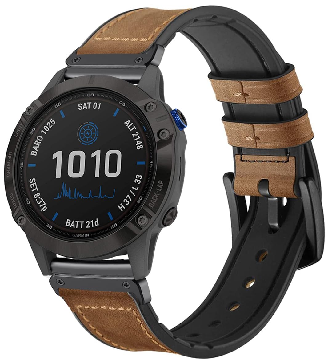 QINOUK Armband Für Garmin Forerunner 965 - Atmungsaktives Silikonband