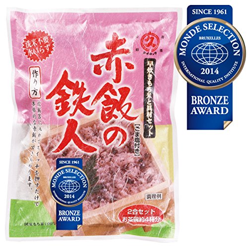 ダイキュウ 赤飯の鉄人 2合セット(お茶碗約4杯分)×10袋 ダイキュウ 赤飯の鉄人 2合セット(お茶碗約4杯分)×10袋