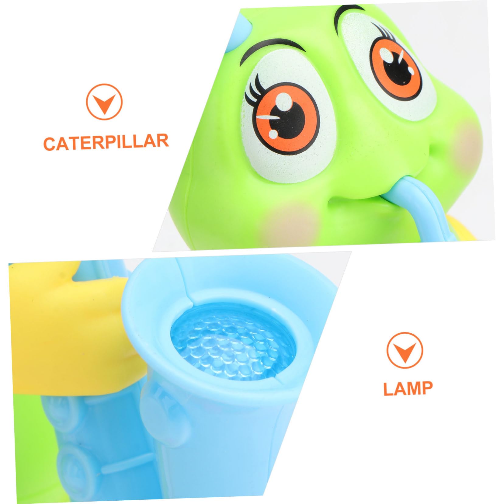 Juguete Musical de Oruga Abs 1 Pieza Luz para Niños