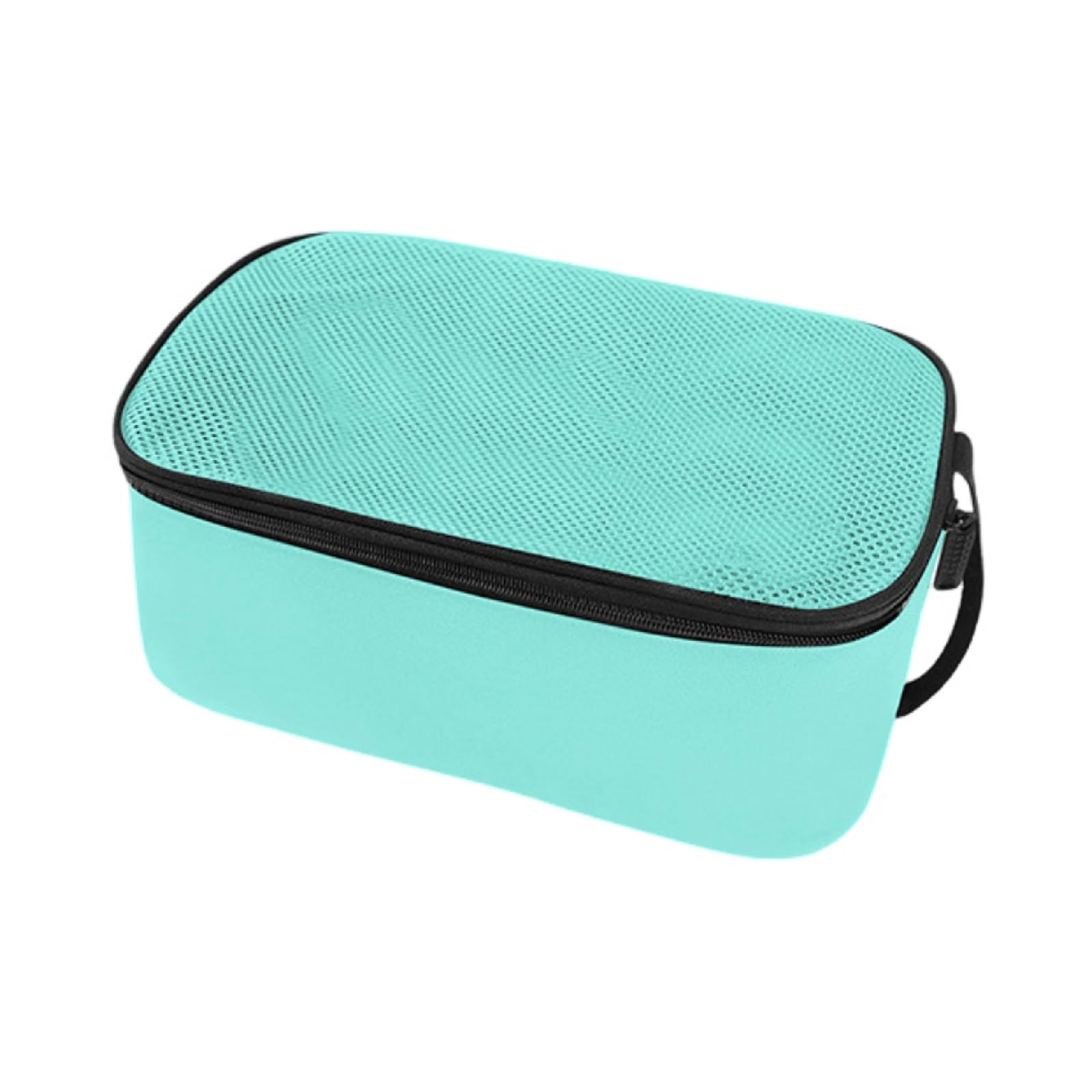 Hixingo Golf Shoe Bag with Breathable Ventilation, Waterproof Golf Shoes Carrier Bag for Men & Women, Travel Boot Organiser Pouch with Pockets for Accessories & Cleats (YDXB02 Teal,36x19x16cm)