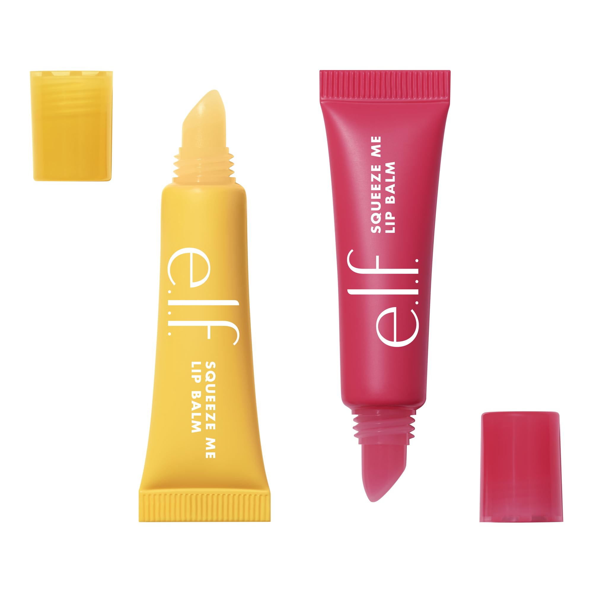 e.l.f. Squeeze Me More Lip Balm Duo, sheer, 2 count (Pack of 1)