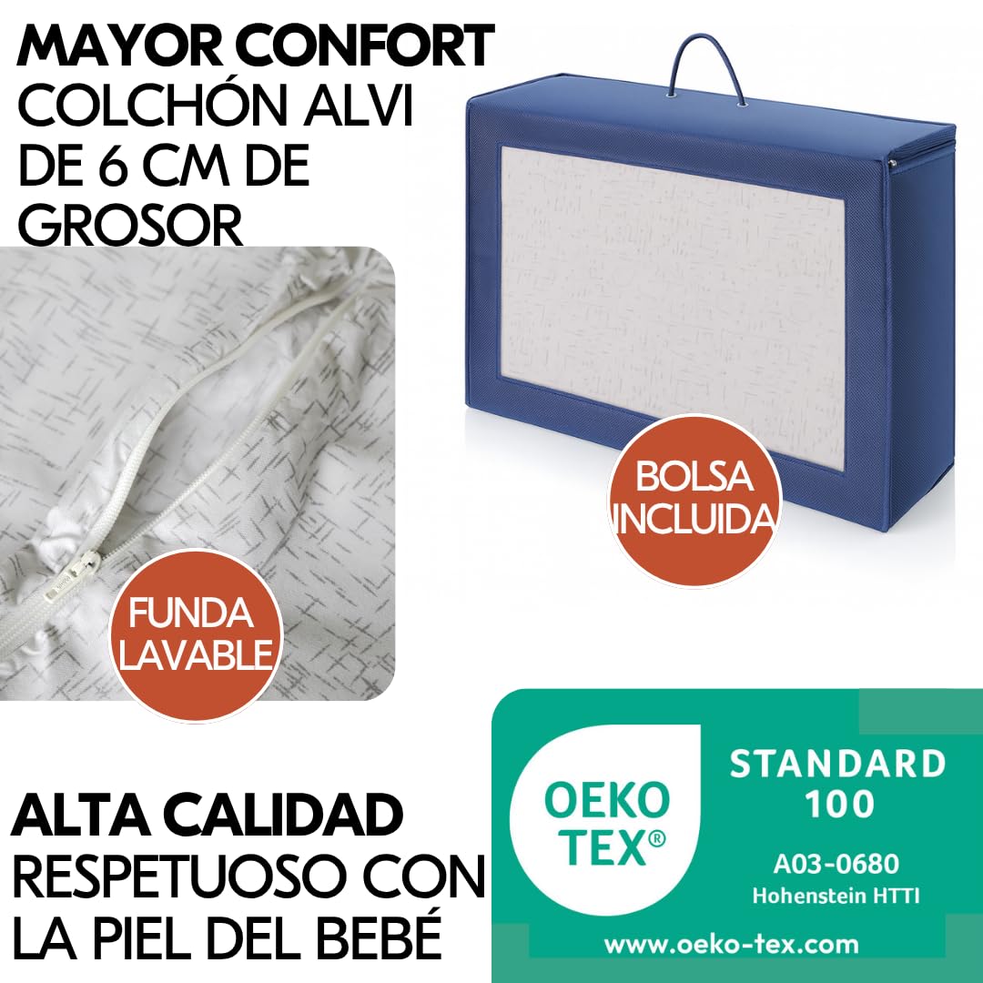 hauck Dream N Play Set de Cuna de Viaje Bebe con Colchon y Mosquitera - Parque Infantil Plegable y Portátil con Accesorios - Bolsa de Transporte – Montaje Fácil - Beige