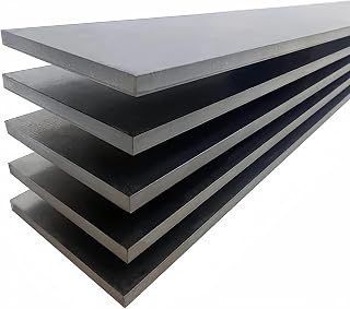 TITGGI 5 Pack 1095 High Carbon Steel Flat Stock 12x2x0.12" Annealed for Knife Making - Pro & DIY Quality