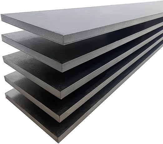 5 Pack 1095 Steel for Knife Making - 12"x2"x0.12" Annealed High Carbon Tool Steel Blanks, Precision Ground Flat Stock Bar for Knife Blades & DIY Projects