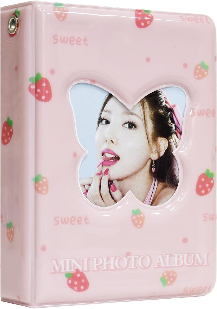 2 Pieces Photocard Binder Album, Mini Photo Album Kpop, 3