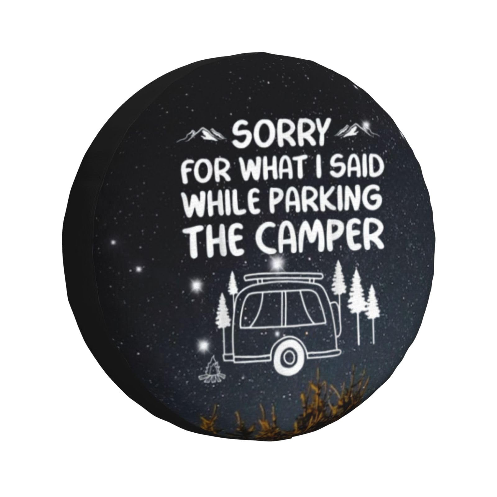 Funny Camper Spare Tire Covers