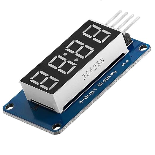 7 Segment Display, 4 digit module