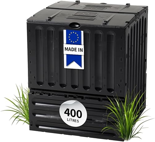 ECO-King, composteur 400 L, noir GARANTIA