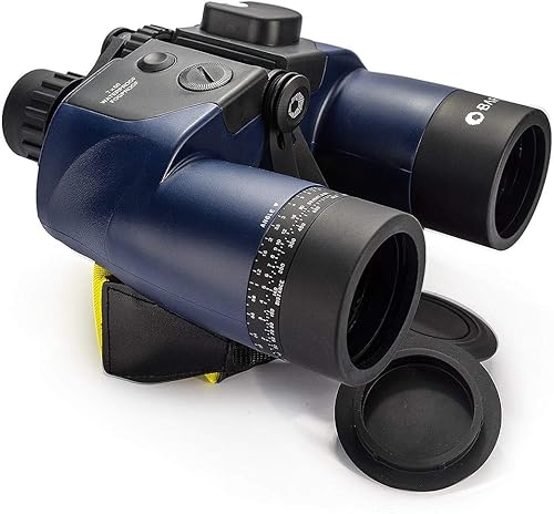 Miniatura 8 de Barska Prismáticos marinos impermeables Deep Sea 7x50 con telémetro interno y brújula