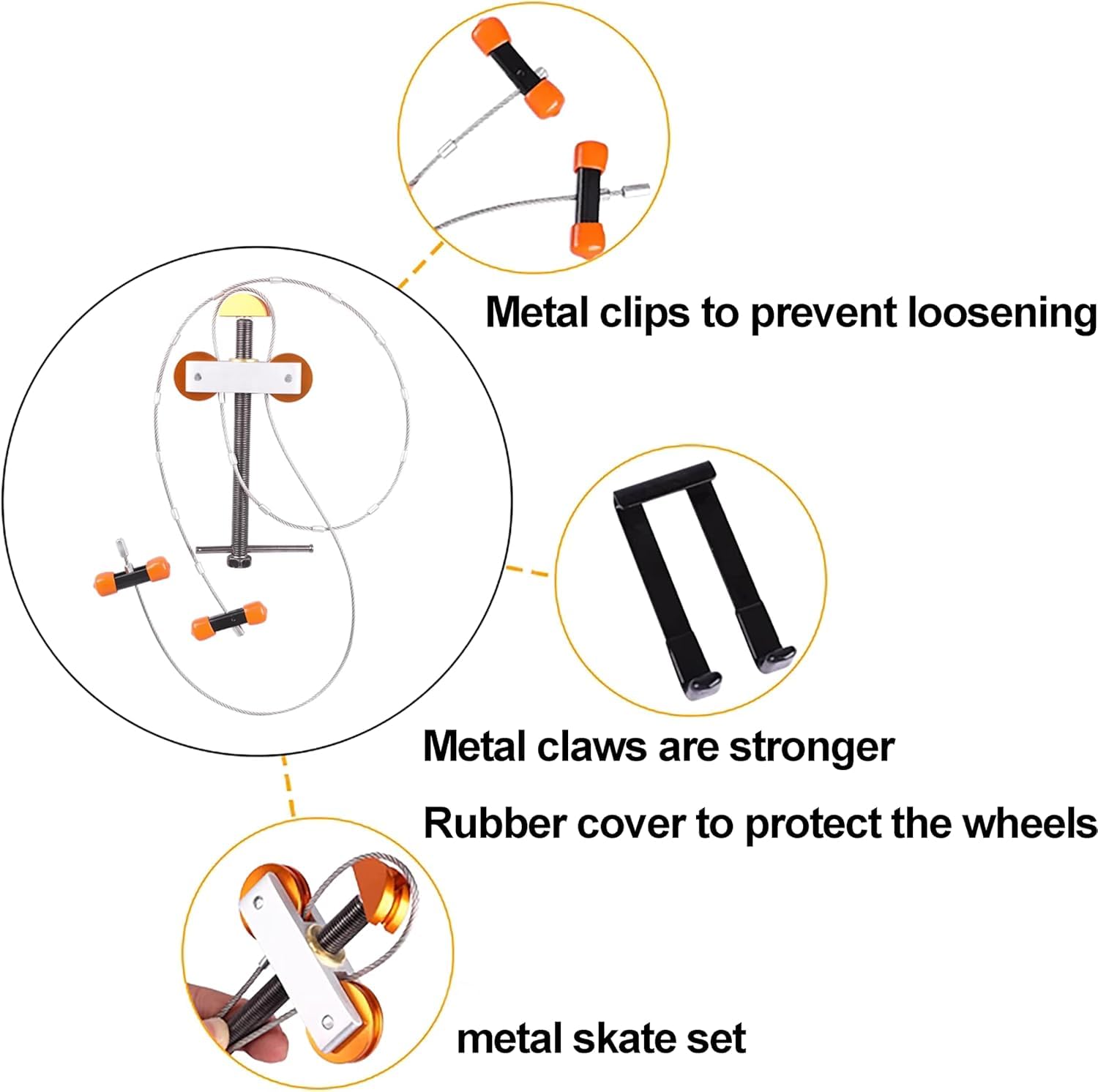 Bow Press Metal Portable Outdoor Compound Bow Press Set di staffe quadruple Strumento per esercizi per attività all'aperto