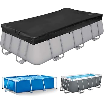 Rectangular Pool Cover 420D Oxford 305 x 205 cm for 300-200 cm