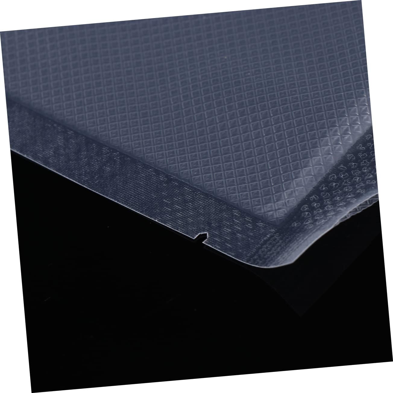 ABOOFAN 100pcs Transparent Dot Texture Vacuum Sealer Bags Food Storage Bags for Dry Fruits Candy Chocolates and Snacks Compatible Commercial Vacuum Machines