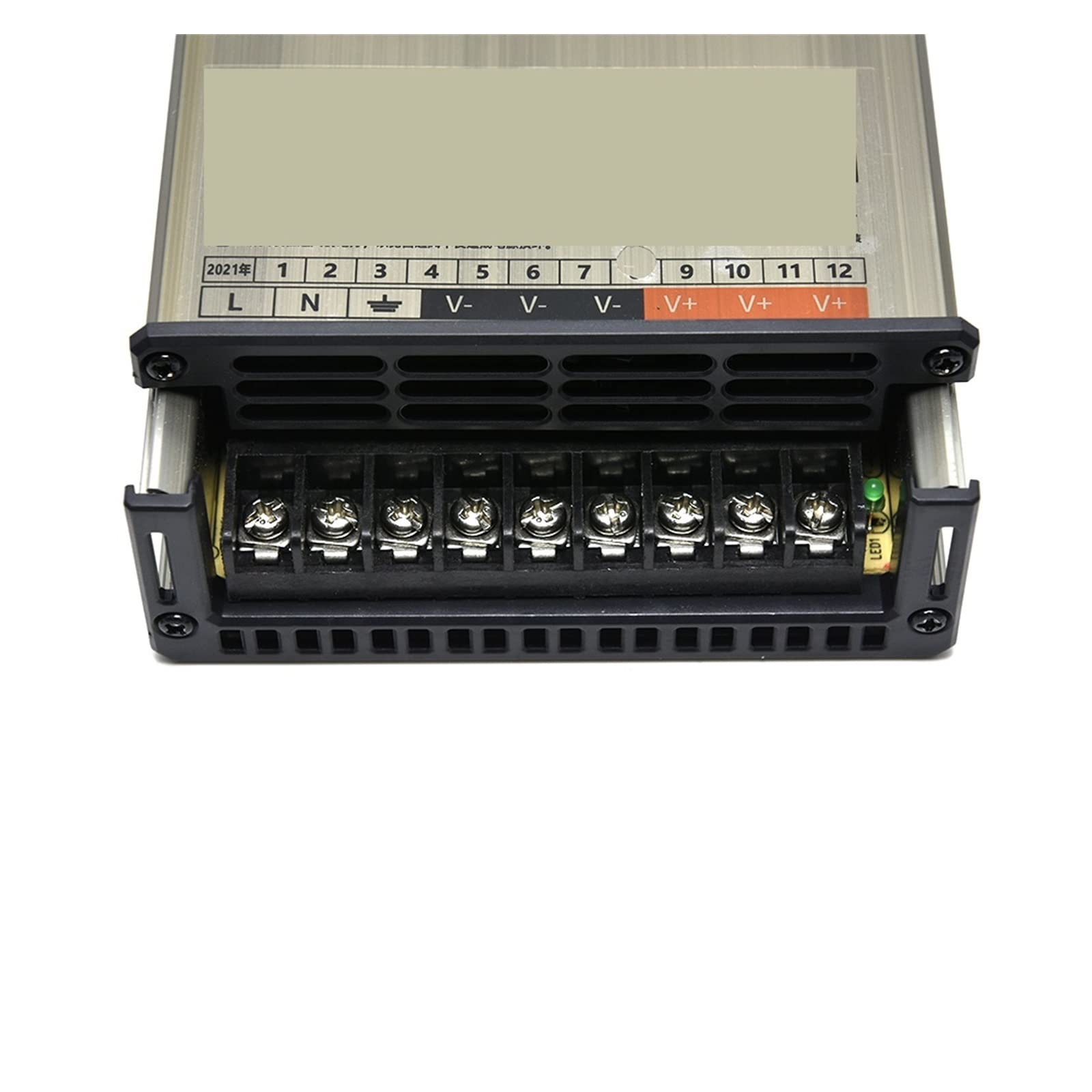 Fuente de alimentación LED Transformador de iluminación Transformateur a Prueba de Lluvia for Exteriores 12v 24v Tira de Fuente de alimentación de conmutación LED Controlador LED(12V200W)