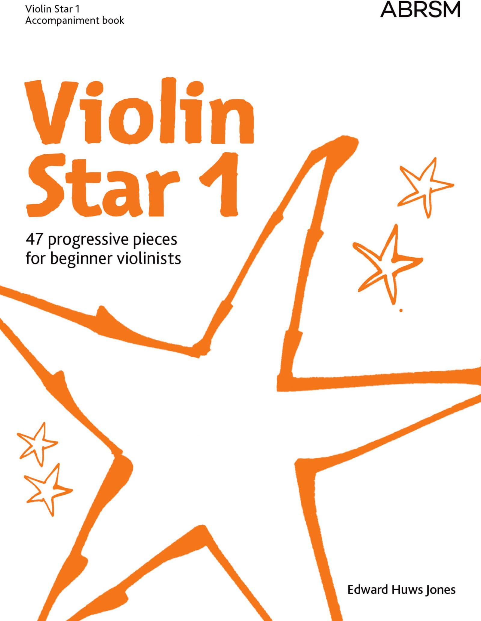 Violin Star 1, Accompaniment book by Edward Huws Jones - 9781860969027