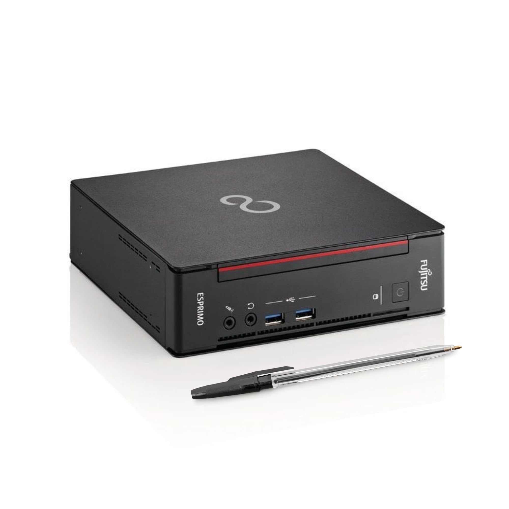 Fujitsu Q558 - Mini Pc Computer Fisso Desktop - Intel i5-8400T 6 Core 1.7 GHz - Ram 8GB DDR4 SSD 256GB, DVI + DP - Win 11 Pronto All'Uso con Chiavetta WiFi in Omaggio (Ricondizionato)