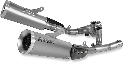 Akrapovic - Escape sin cordones, cónico (homologadotitanio) compatible con YAMAHA VMX17 09-18