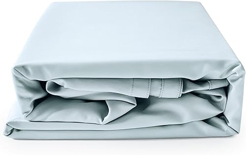 THE COTTON & SILK Sábana encimera 100% de algodón de fibra larga de lujo, calidad de hotel de 5 estrellas, suave, transpirable y duradera, tamaño