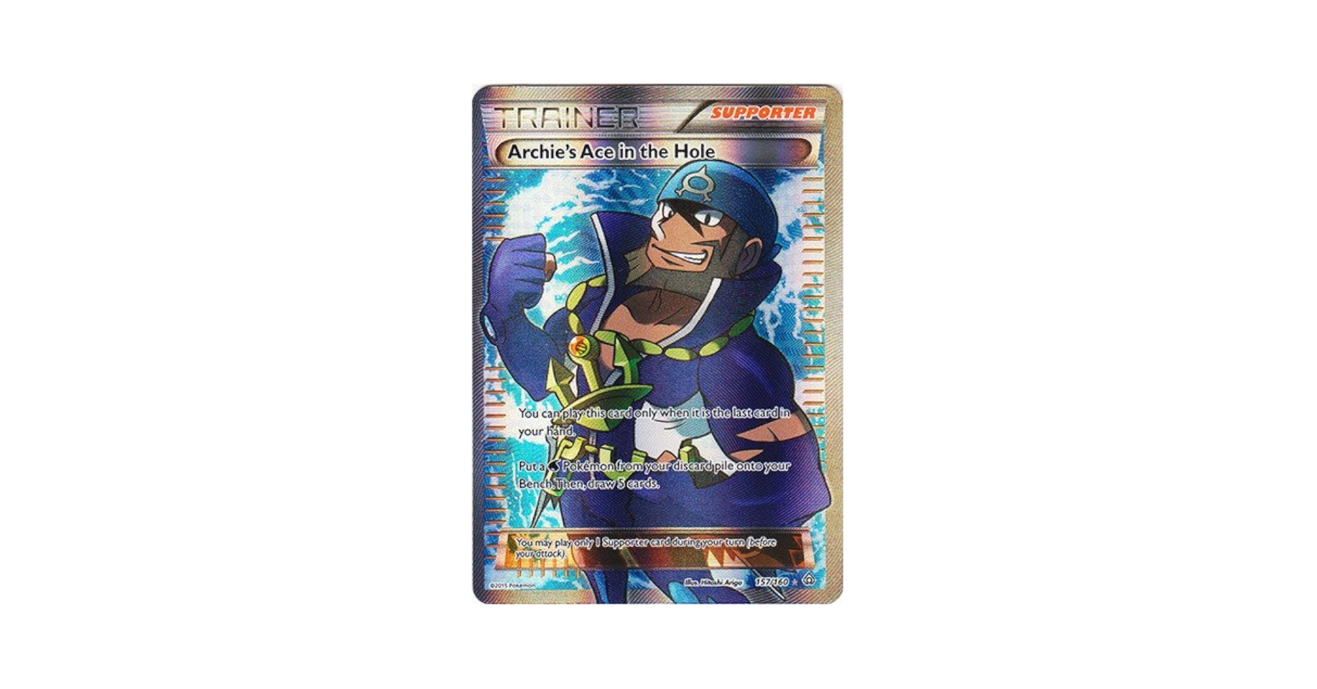 Amazon.com: Archie's Ace in the Hole - 157/160 - Full Art